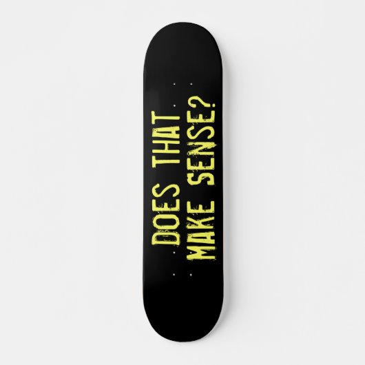 Sla At Dat Aan Grappig Persoonlijk Skateboard (Voorkant)