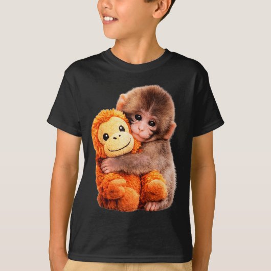 Sla baby aap t-shirt (Voorkant)