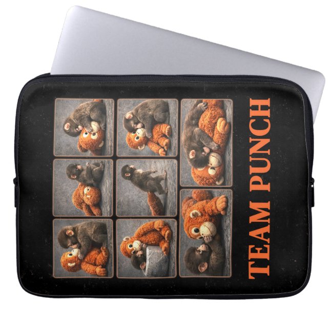 Sla Baby Aapje Laptop Sleeve (Voorkant)