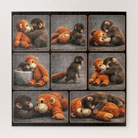 Sla Baby Aapje Legpuzzel (Verticaal)