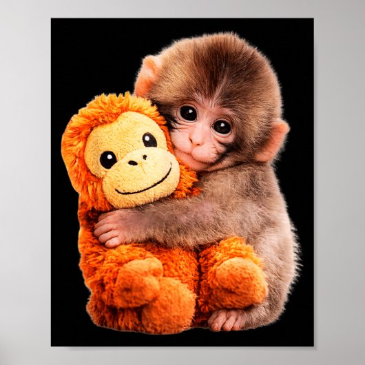 Sla baby aapje  poster (Voorkant)