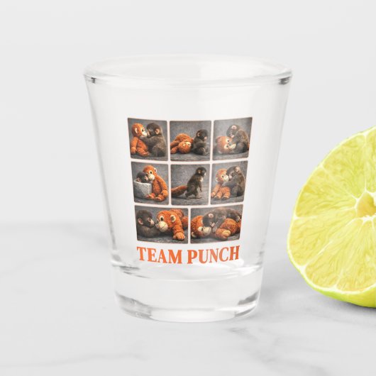Sla Baby Aapje Shot Glas (Voorkant)