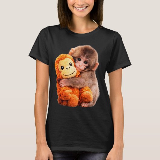 Sla baby aapje t-shirt (Voorkant)
