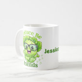 Sla Be Friends Personaliseer je naam Koffiemok (Voorkant links)