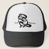 Sla BONOBOS op - Chimpansee - Primaat Trucker Pet (Voorkant)