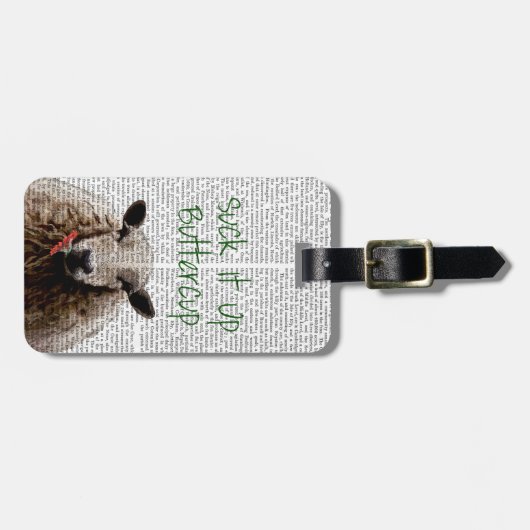 Sla Buttercup op Bagagelabel (Voorkant horizontaal)