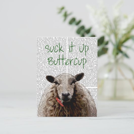 Sla Buttercup op Briefkaart (Staand voorkant)