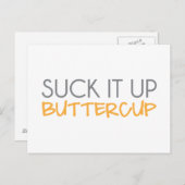 Sla Buttercup op Briefkaart (Voorkant / Achterkant)
