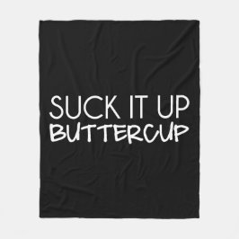 Sla Buttercup op Fleece Deken