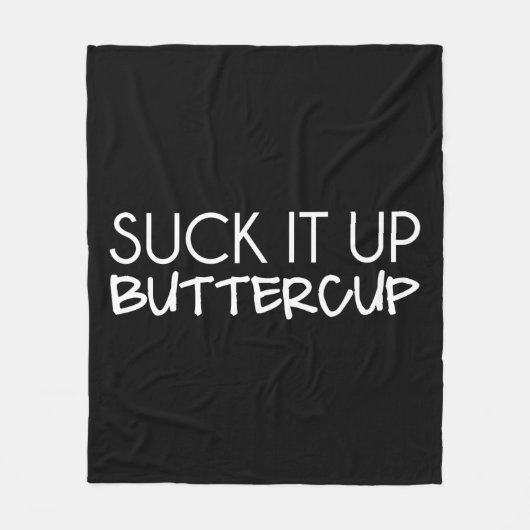 Sla Buttercup op Fleece Deken (Voorkant)