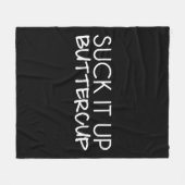 Sla Buttercup op Fleece Deken (Voorkant (Horizontaal))