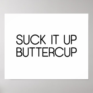 Sla Buttercup op Poster