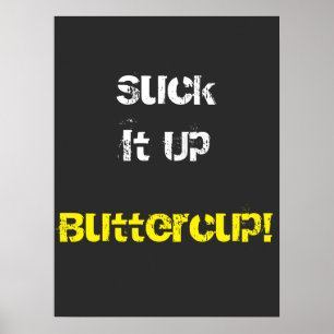 Sla Buttercup op Poster