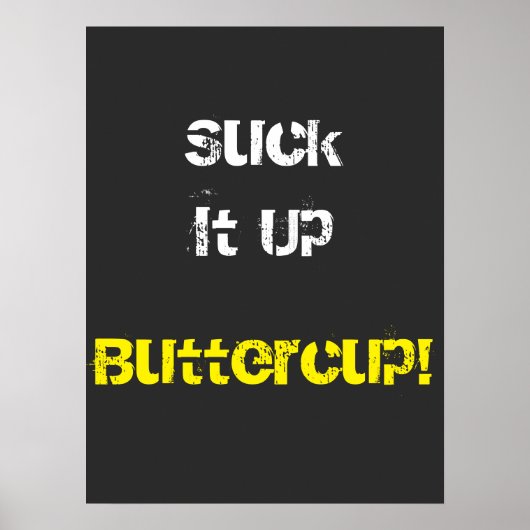 Sla Buttercup op Poster (Voorkant)