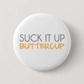 Sla Buttercup op Ronde Button 5,7 Cm (Voorkant)