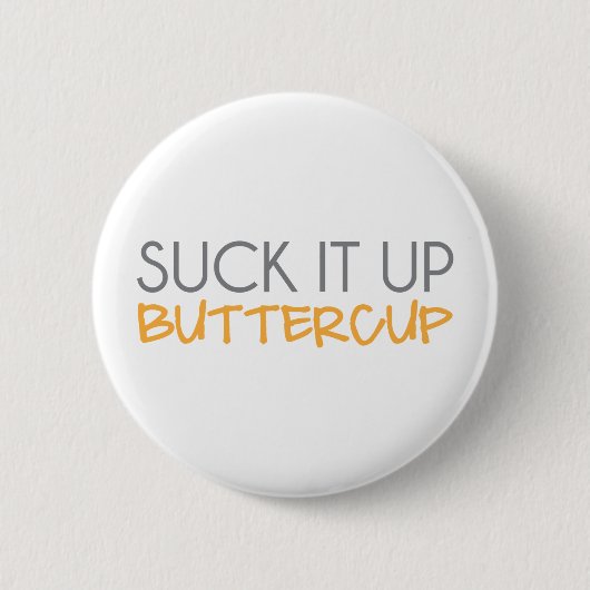 Sla Buttercup op Ronde Button 5,7 Cm (Voorkant)