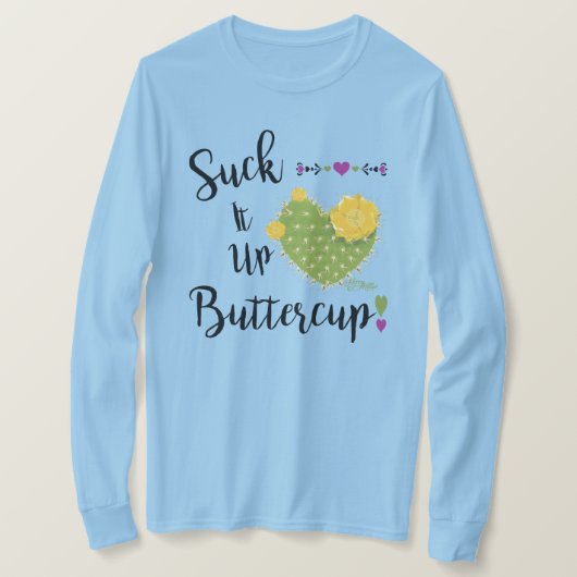 Sla Buttercup op T-shirt (Design voorkant)