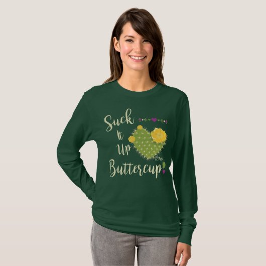 Sla Buttercup op T-shirt (Voorkant volledig)