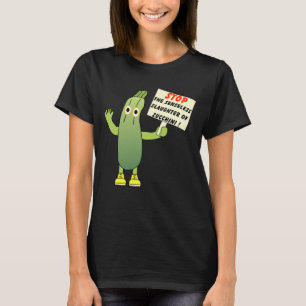 Sla courgette op t-shirt