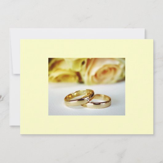 Sla datum/gouden bruiloft op tanden op save the date (Voorkant)