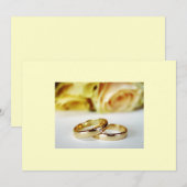 Sla datum/gouden bruiloft op tanden op save the date (Voorkant / Achterkant)