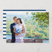 Sla de aankondiging van de datum op (Voorkant / Achterkant)