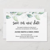 Sla de aankondiging van het huwelijk op nieuwe dat (Voorkant)