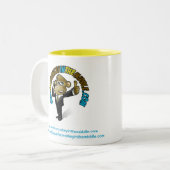 Sla de aap op in de Midden-Gele Mok (Voorkant links)