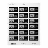 Sla de Adresetiketten Datum op Etiket (Full Sheet)