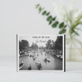 Sla de band op! We zijn verhuisd! Briefkaart (Staand voorkant)