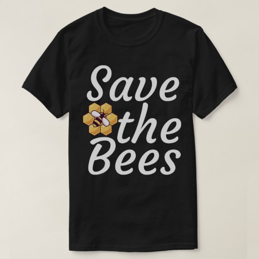 Sla de bijen op 2 t-shirt (Design voorkant)
