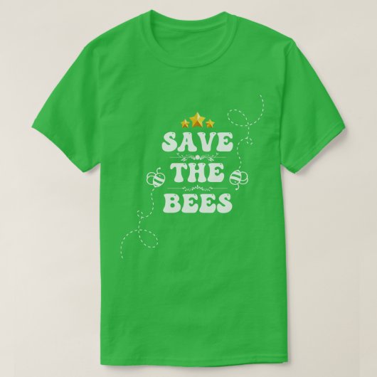 Sla de bijen op 6 t-shirt (Design voorkant)
