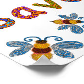 Sla de bijen op alsjeblieft het poster van het kla (Hoek)