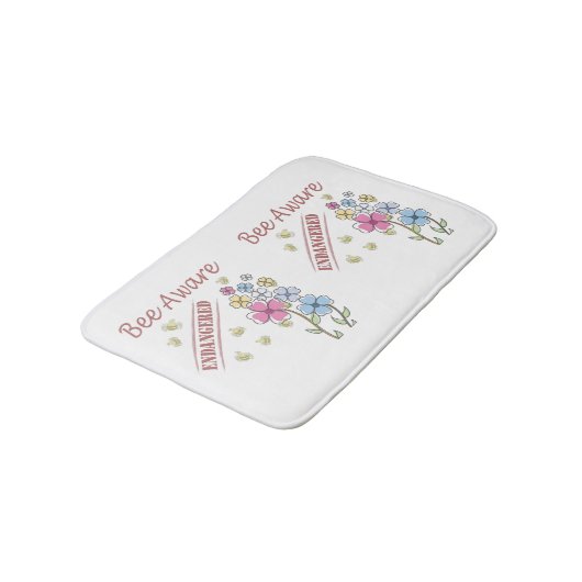 Sla de bijen op badmat (Gekanteld)