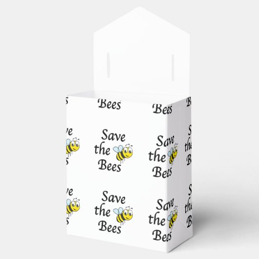 Sla de bijen op bedankdoosjes (Geopend)