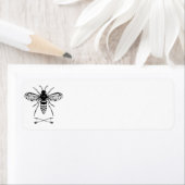 Sla de bijen op etiket (Insitu)