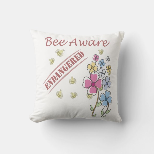 Sla de bijen op kussen (Voorkant)