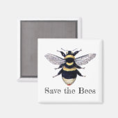 Sla de bijen op magneet (Voorkant / Achterkant)