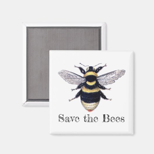 Sla de bijen op magneet (Voorkant / Achterkant)