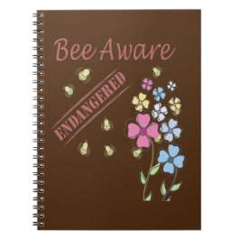 Sla de bijen op notitieboek