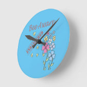 Sla de bijen op ronde klok (Hoek)