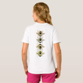 Sla de bijen op t-shirt (Achterkant volledig)