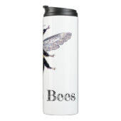 Sla de bijen op thermosbeker (Geroteerd rechts)