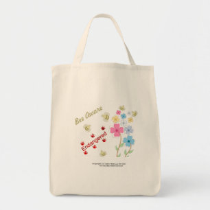 Sla de bijen op tote bag