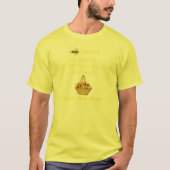 Sla de bijen samen op (gele tekst) t-shirt (Voorkant)
