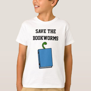 Sla de bladwormen T-shirt op