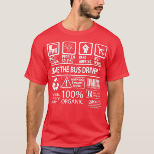 Sla de bus Driver MultiTasking Certified Job GIF o T-shirt