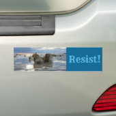 Sla de Chesapeake Bay op! Bumpersticker (Op auto)