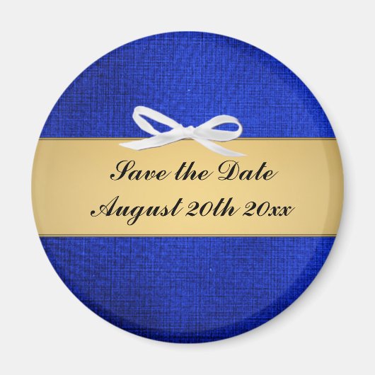 Sla de dag stof linnen magneet (Voorkant)