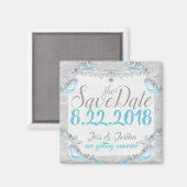 Sla de Date Beach Magnet op (Voorkant / Achterkant)
